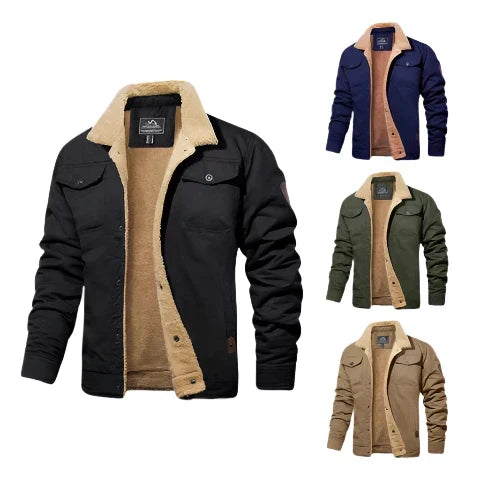 Angus | Fleece Cargo Jacket