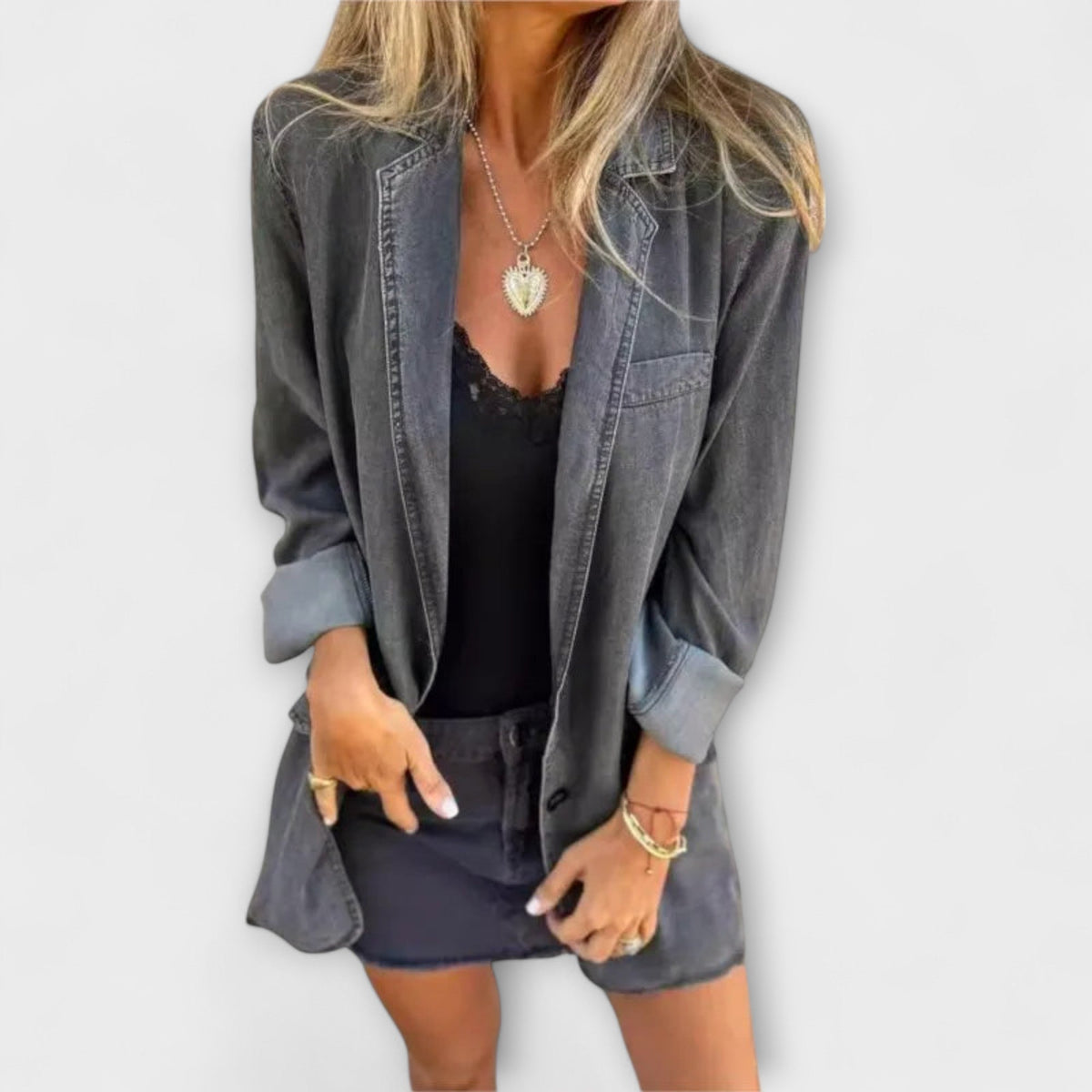 Primrose | Cosy Lined Denim Jacket