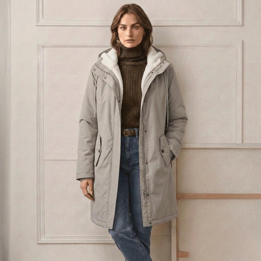Haven | Waterproof Sherpa-Lined Longline Hooded Parka