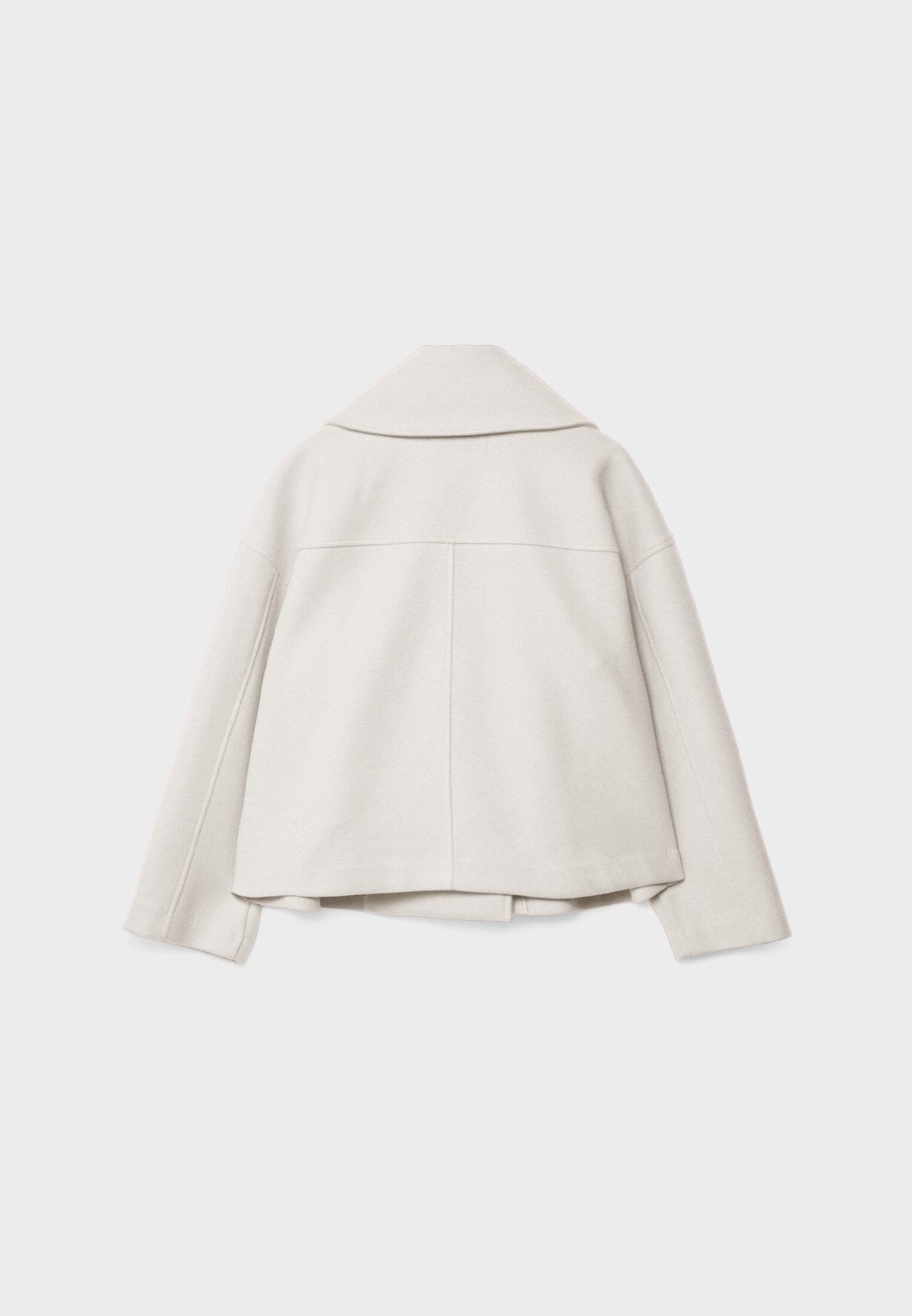 Leonie | Double-Breasted Wool Blend Cropped Jacket