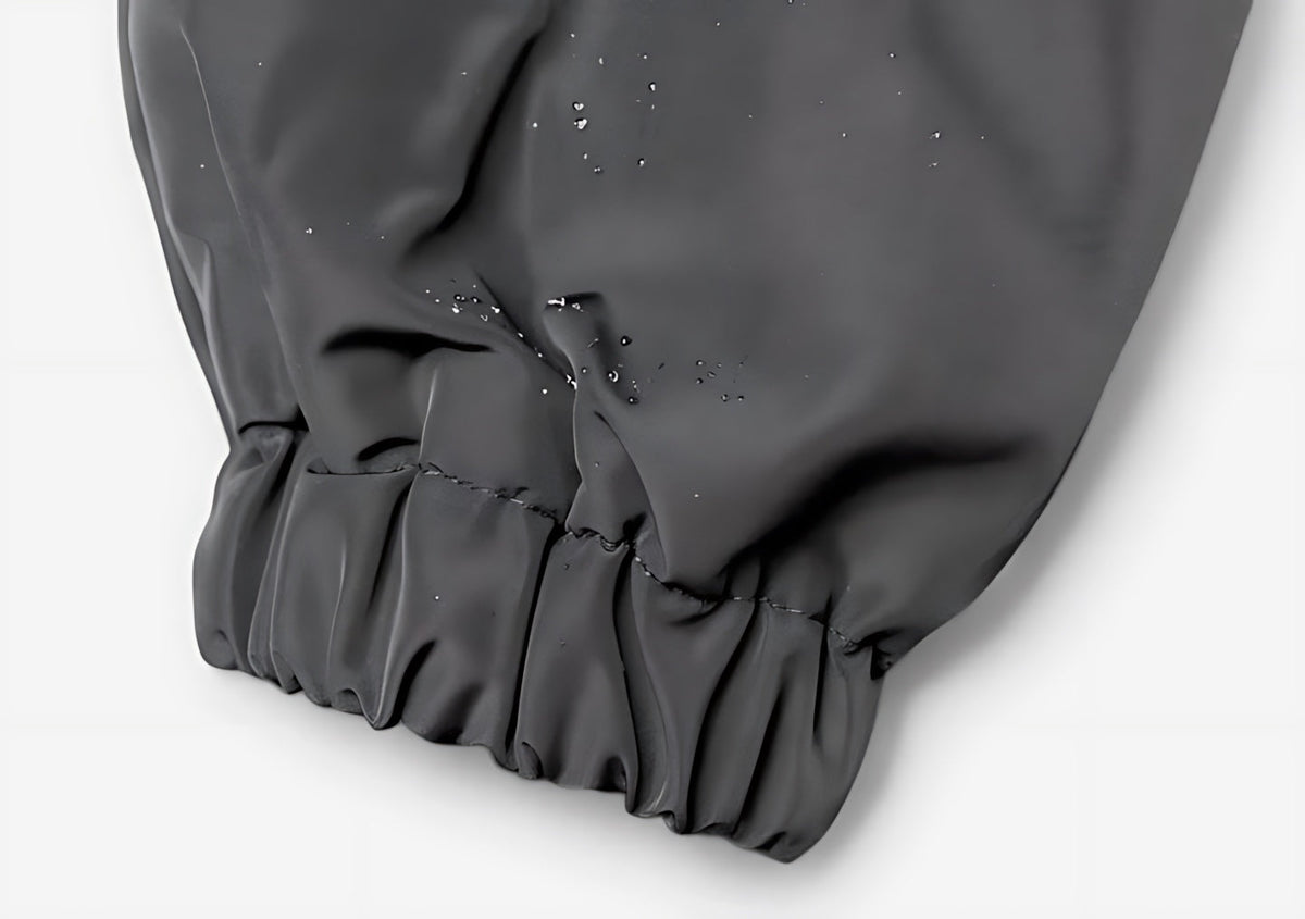 Tina | Hooded Oversized Longline Button Up Raincoat