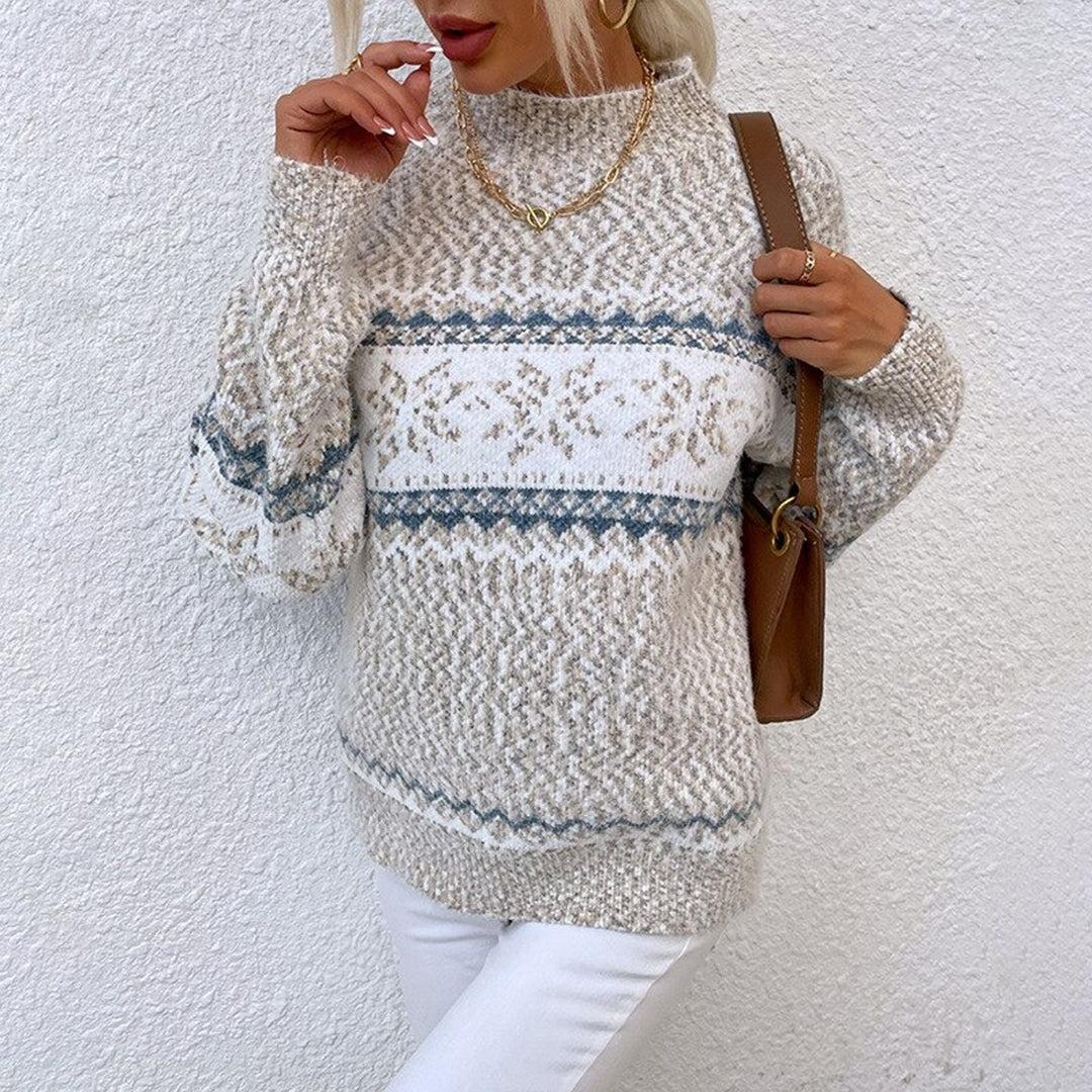 Chloe | Fair Isle Snowflake Christmas Jumper