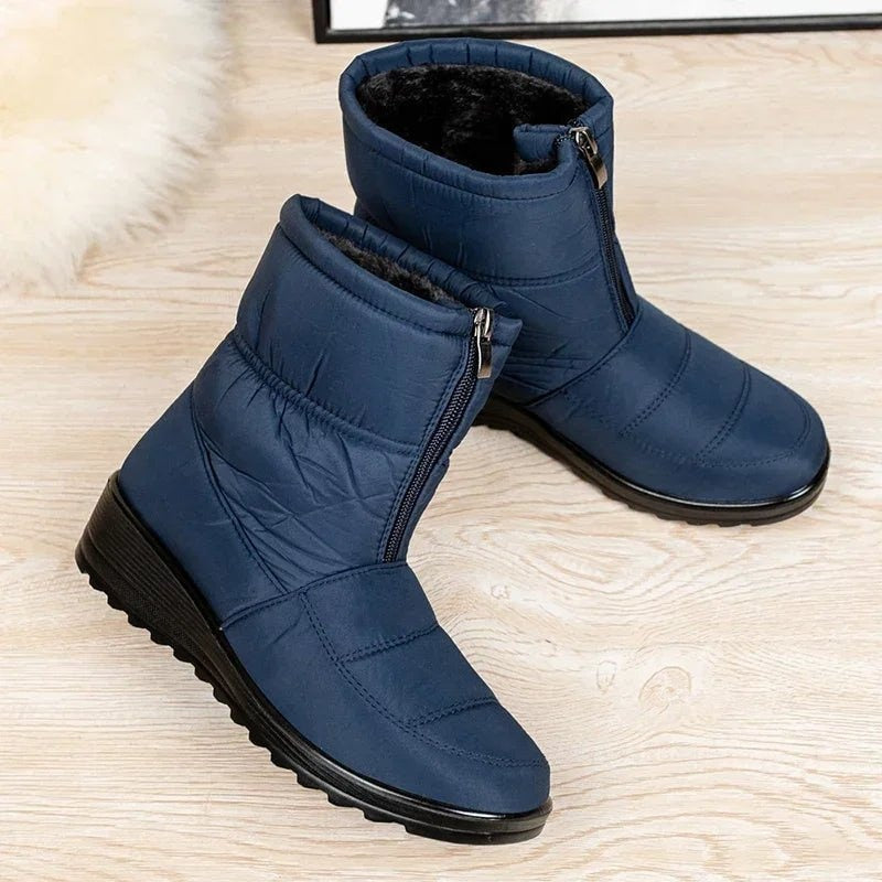 Hester | Waterproof Quilted Ankle Snow Boots