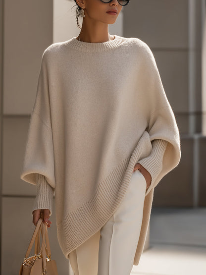 Rosalind | Cosy Oversized Batwing Knitted Winter Jumper