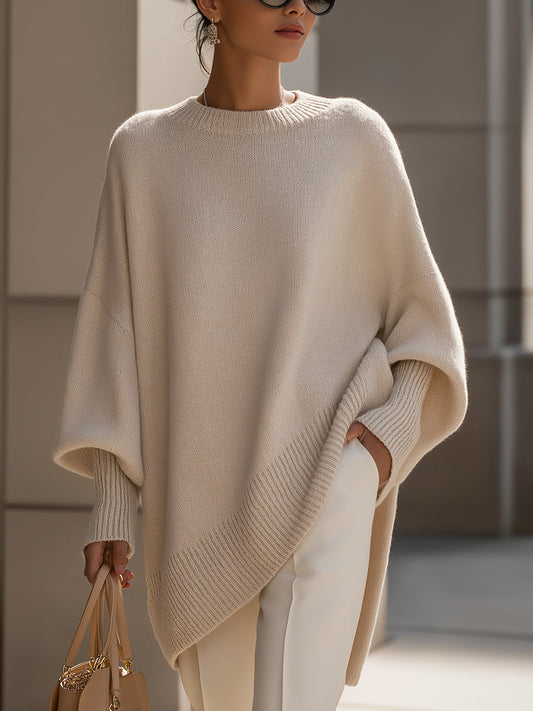 Rosalind | Cosy Oversized Batwing Knitted Winter Jumper