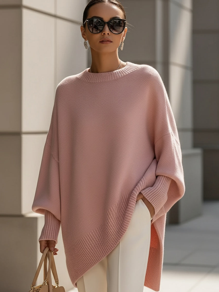 Rosalind | Cosy Oversized Batwing Knitted Winter Jumper