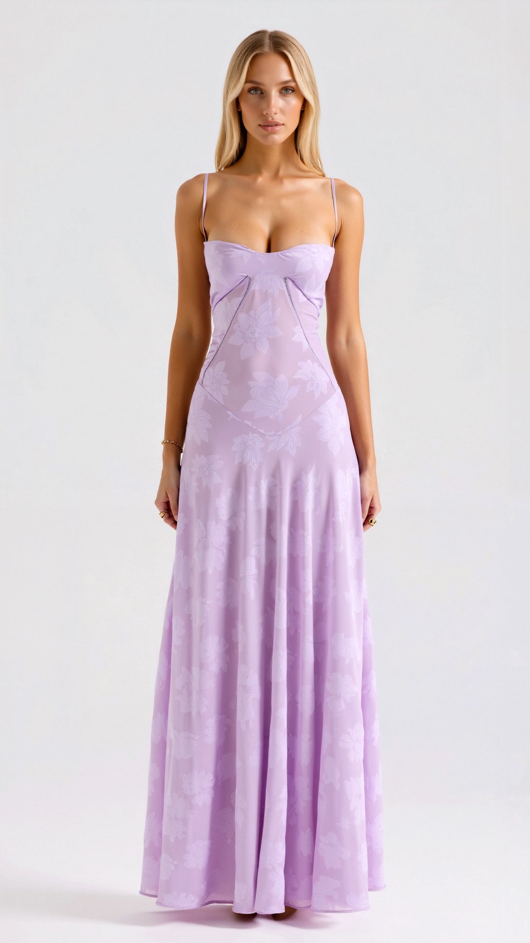 Lila | Women's Slip Maxi Wedding Guest Dress