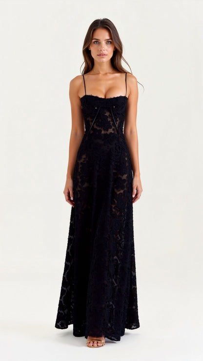Lila | Women's Slip Maxi Wedding Guest Dress
