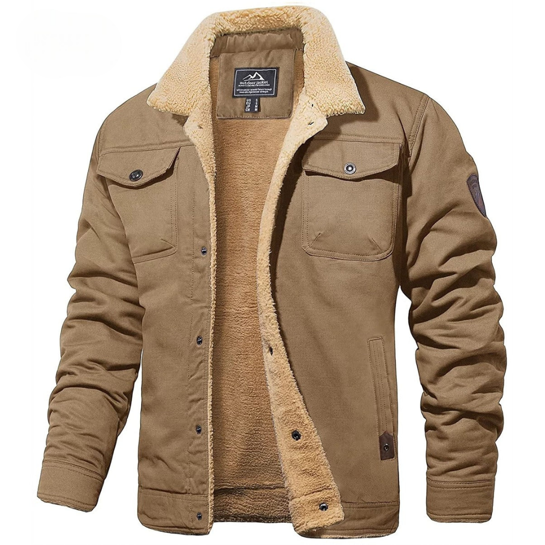 Angus | Fleece Cargo Jacket