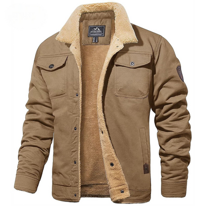 Angus | Fleece Cargo Jacket