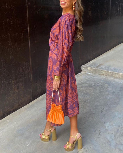 Florence | Women's A-Line Maxi Wedding Guest Dress