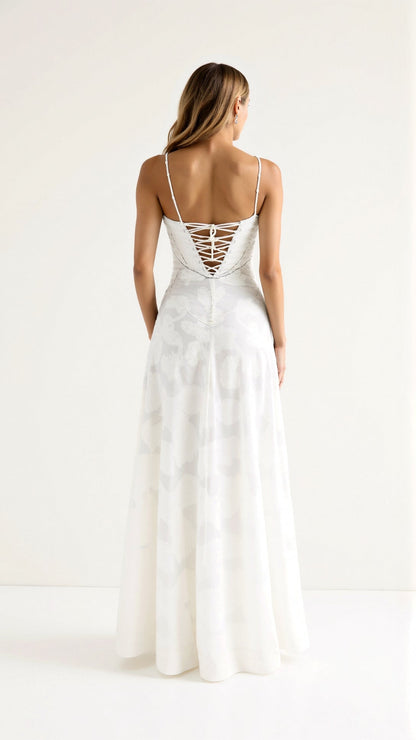 Lila | Women's Slip Maxi Wedding Guest Dress