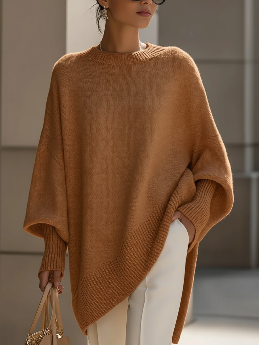 Rosalind | Cosy Oversized Batwing Knitted Winter Jumper