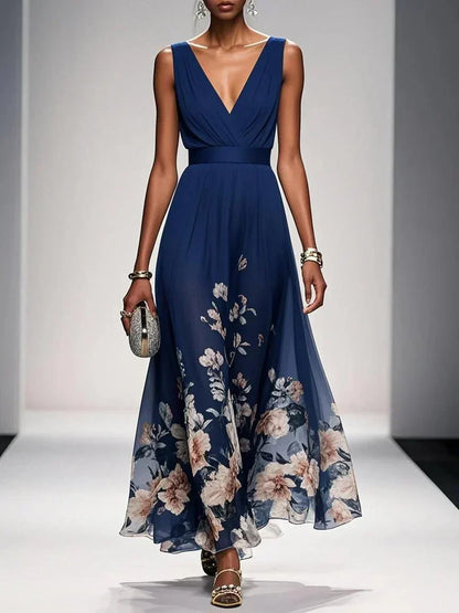 Freya | Women's Floral Print Wedding Guest Dress