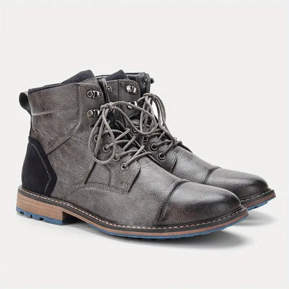 Clement | Handcrafted Leather Lace-Up Oxford Boots