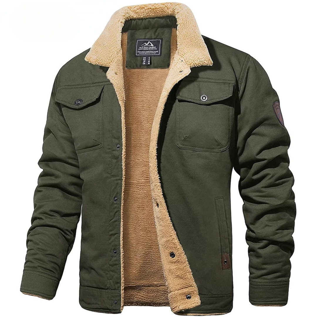 Angus | Fleece Cargo Jacket