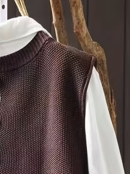 Rorie | Relaxed Fit Button Accents Winter Cardigan