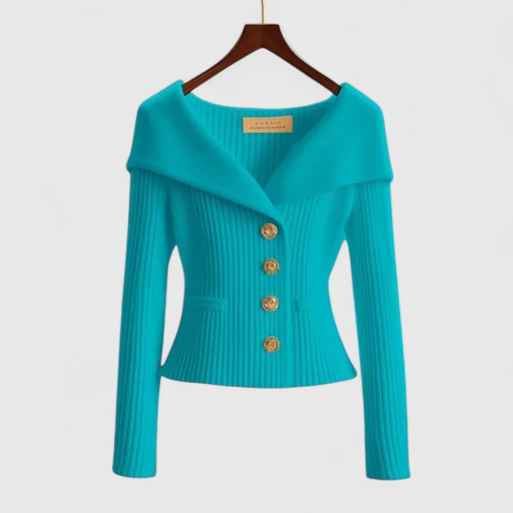 Avelora | Soft Knit Insulated Warmth Elegant Cardigan