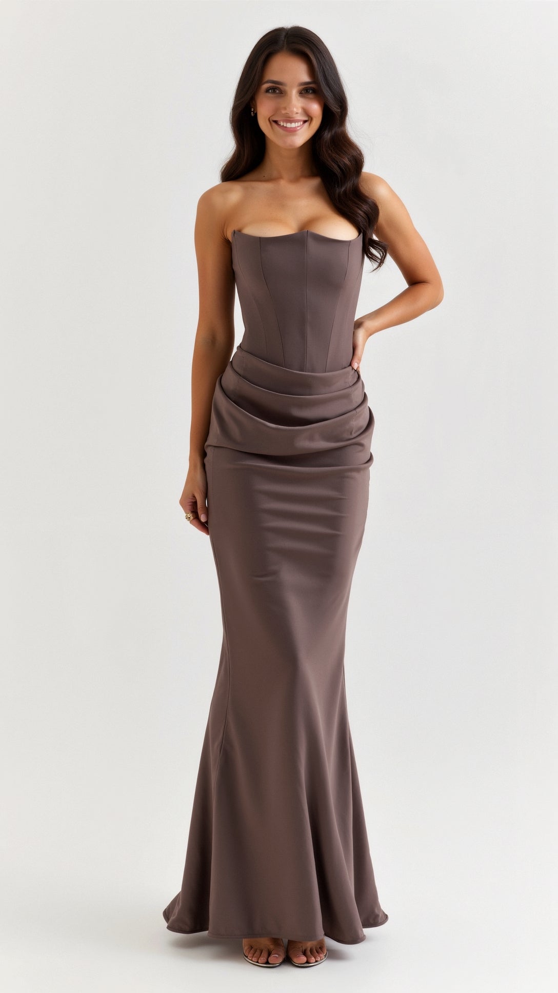 Harriet | Women's Column Maxi Wedding Guest Dress