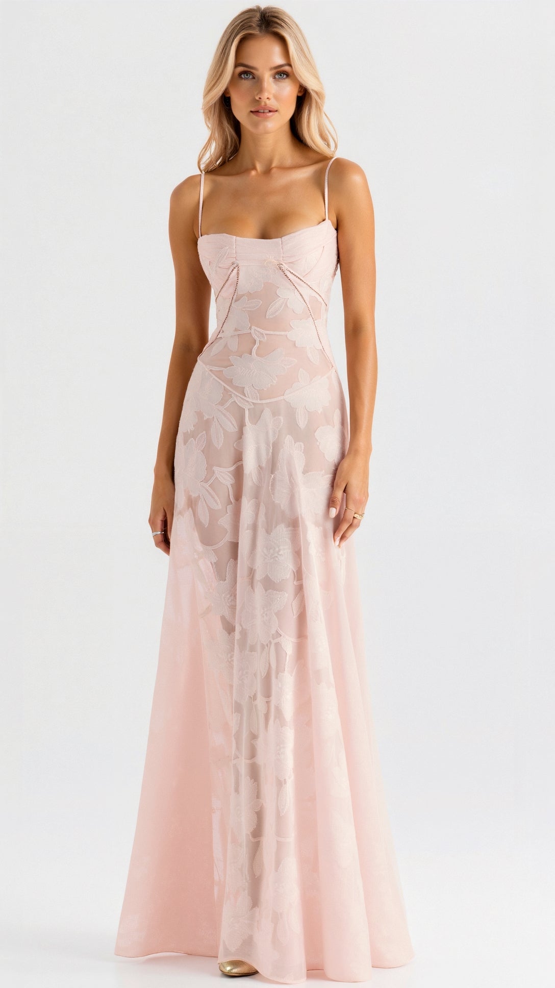 Lila | Women's Slip Maxi Wedding Guest Dress