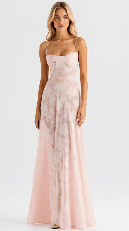 Lila | Women's Slip Maxi Wedding Guest Dress