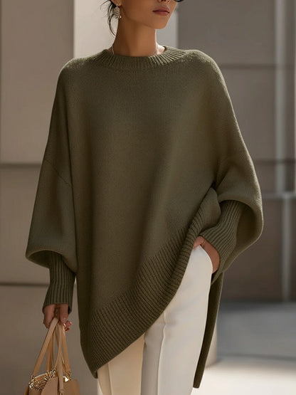 Rosalind | Cosy Oversized Batwing Knitted Winter Jumper
