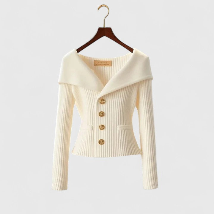 Avelora | Soft Knit Insulated Warmth Elegant Cardigan