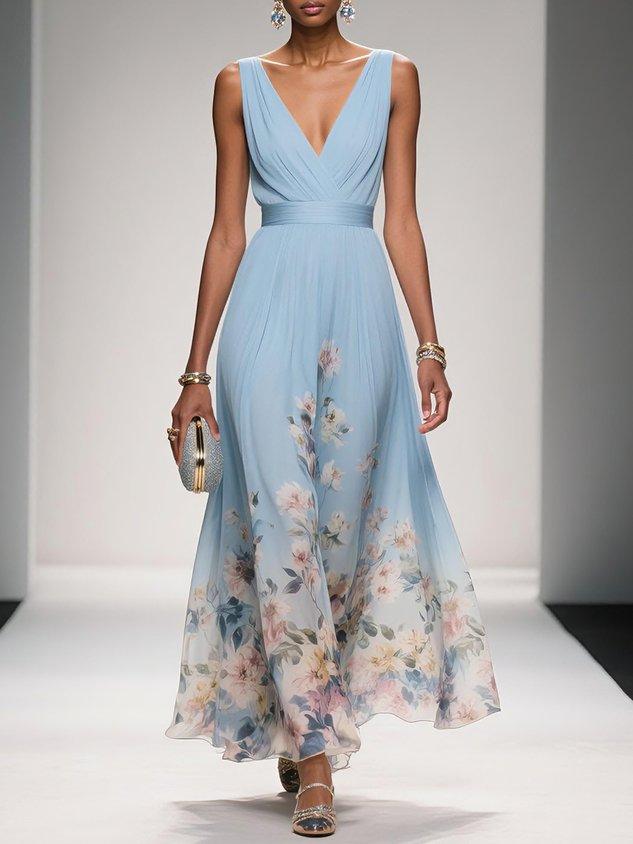Freya | Women's Floral Print Wedding Guest Dress