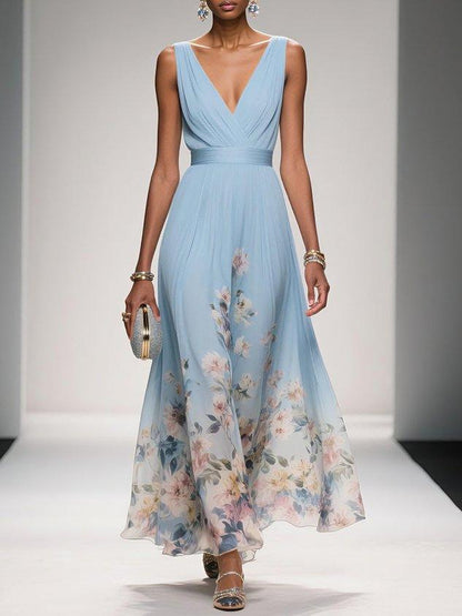 Freya | Women's Floral Print Wedding Guest Dress