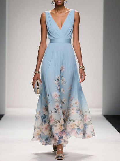 Freya | Women's Floral Print Wedding Guest Dress