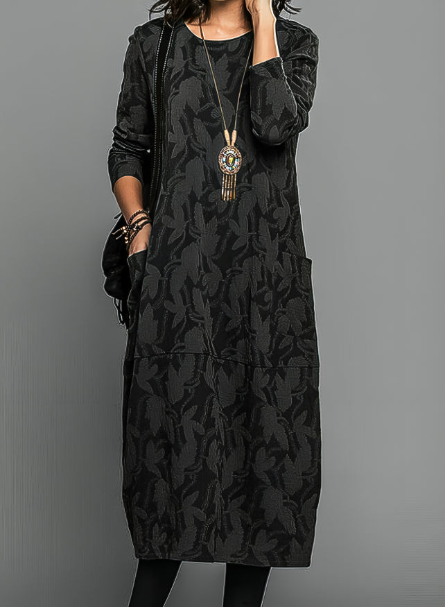 Beatrice | Women's Printed Midi Wedding Guest Dress