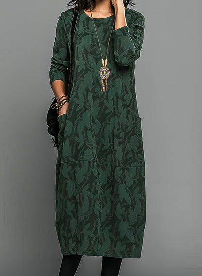 Beatrice | Women's Printed Midi Wedding Guest Dress