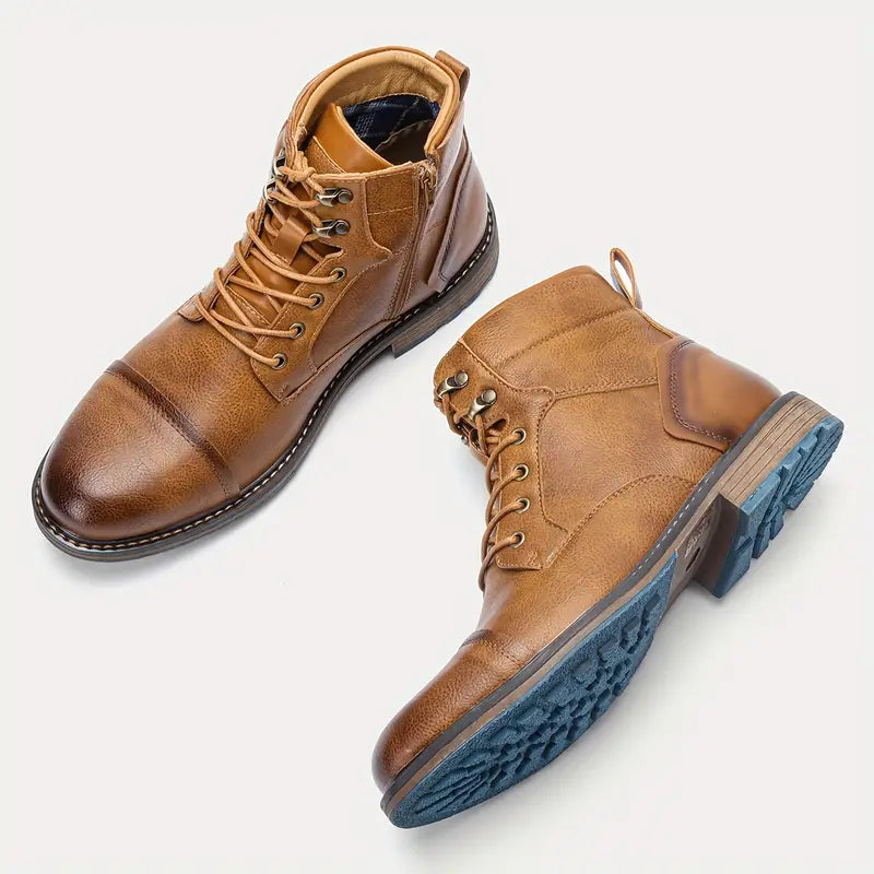 Clement | Handcrafted Leather Lace-Up Oxford Boots