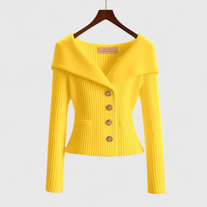 Avelora | Soft Knit Insulated Warmth Elegant Cardigan