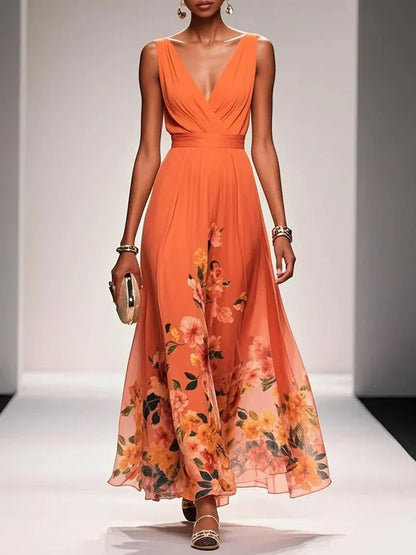 Freya | Women's Floral Print Wedding Guest Dress