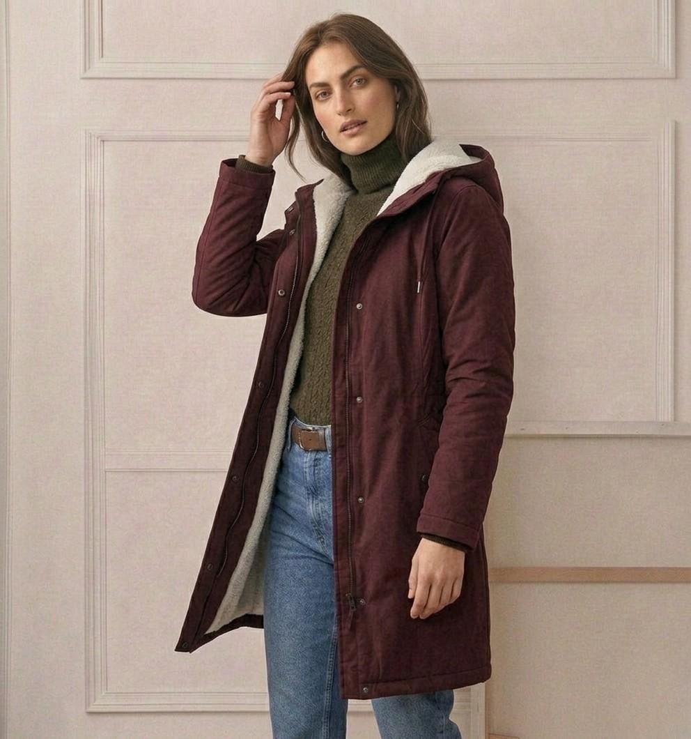 Haven | Waterproof Sherpa-Lined Longline Hooded Parka
