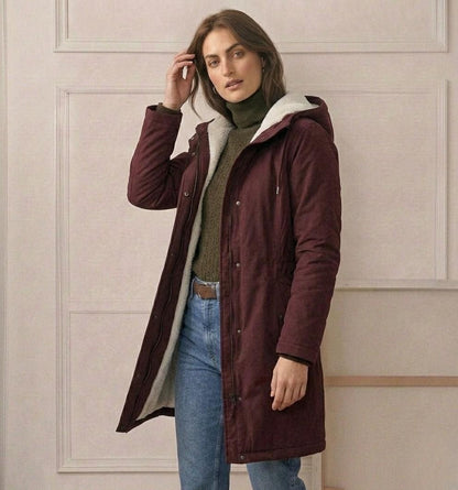 Haven | Waterproof Sherpa-Lined Longline Hooded Parka