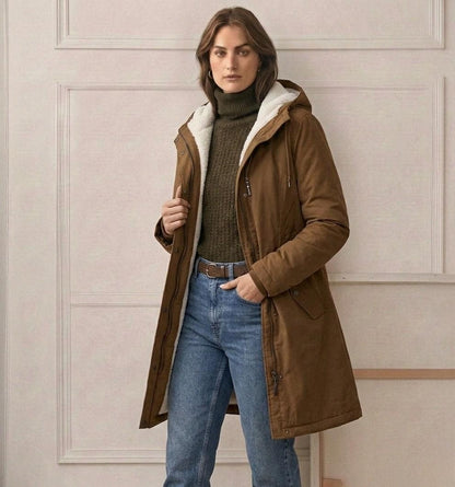 Haven | Waterproof Sherpa-Lined Longline Hooded Parka