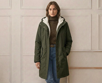 Haven | Waterproof Sherpa-Lined Longline Hooded Parka