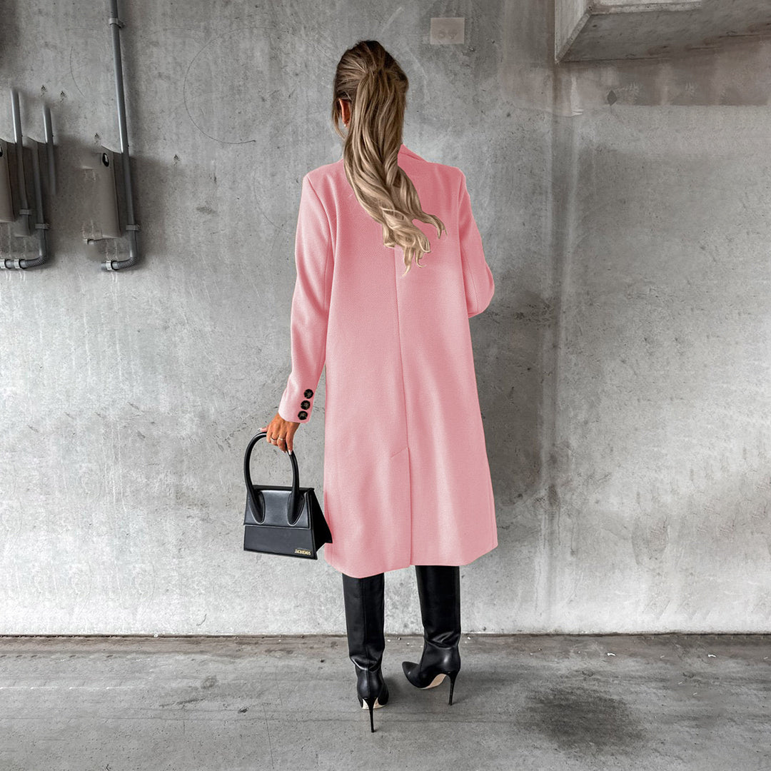 Margaux | Double-Breasted Longline Winter Coat