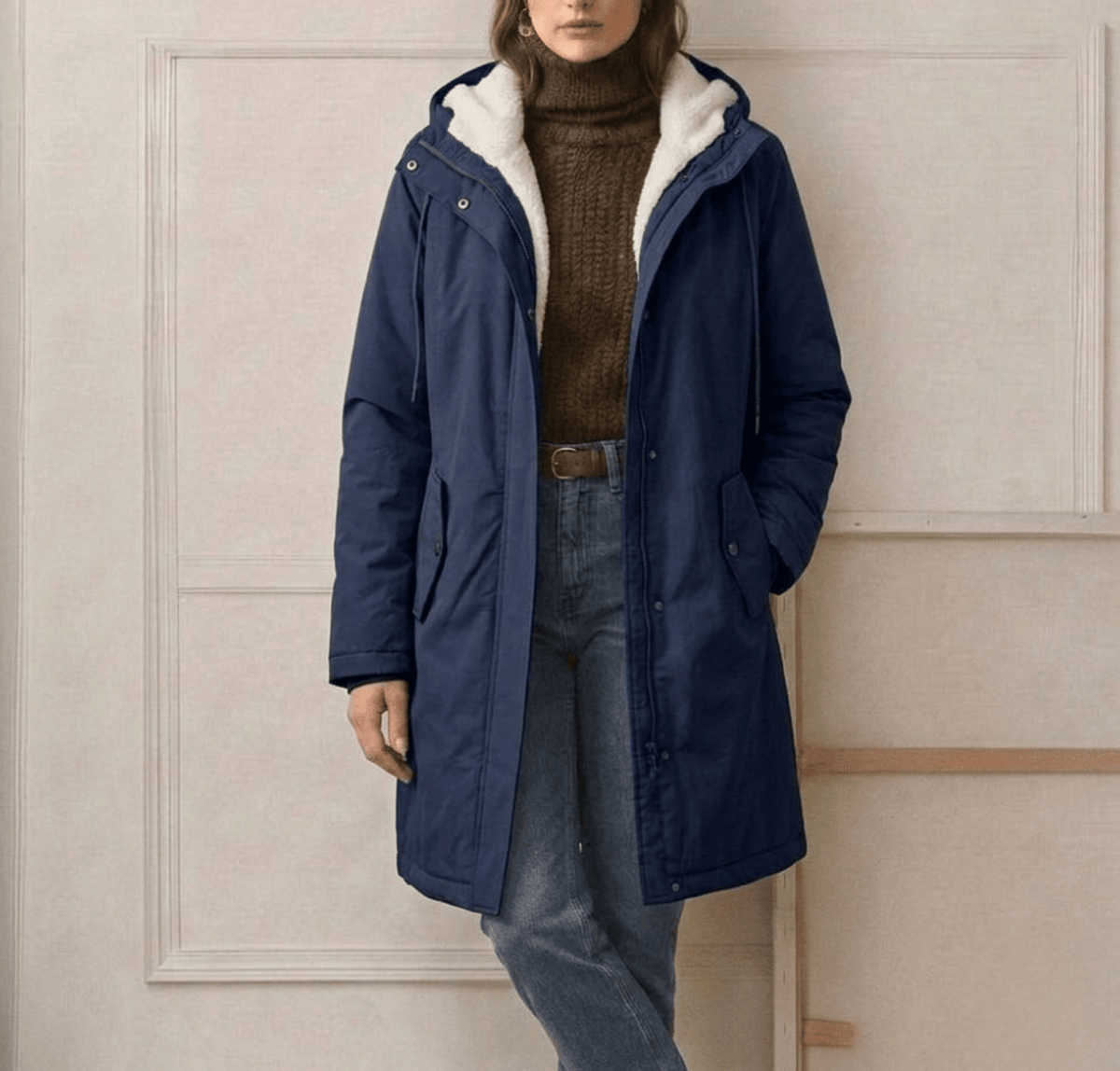 Haven | Waterproof Sherpa-Lined Longline Hooded Parka