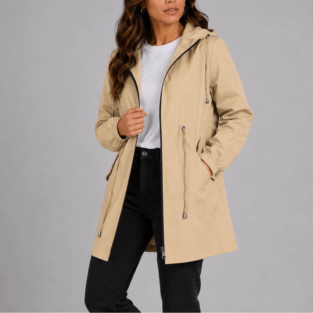 Alder | Winter Lightweight Waterproof Hooded Raincoat
