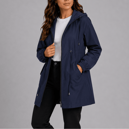 Alder | Winter Lightweight Waterproof Hooded Raincoat