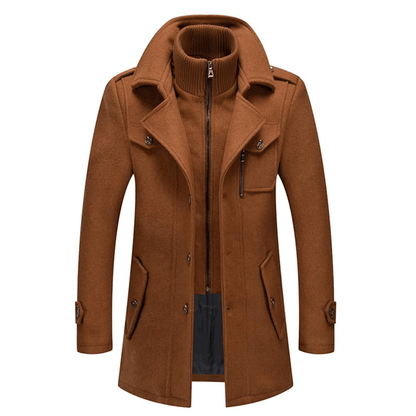 Alastair | Slim-Fit Insulated Winter Jacket with High Collar