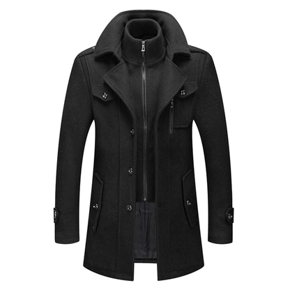 Alastair | Slim-Fit Insulated Winter Jacket with High Collar