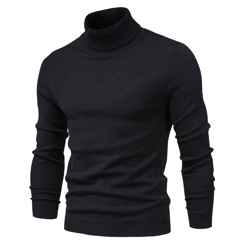 Leopold | Fitted Roll Neck Knit Jumper