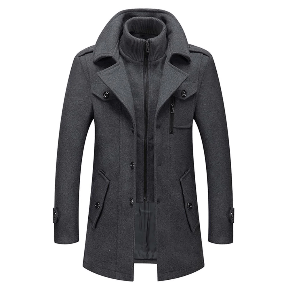Alastair | Slim-Fit Insulated Winter Jacket with High Collar
