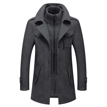 Alastair | Slim-Fit Insulated Winter Jacket with High Collar