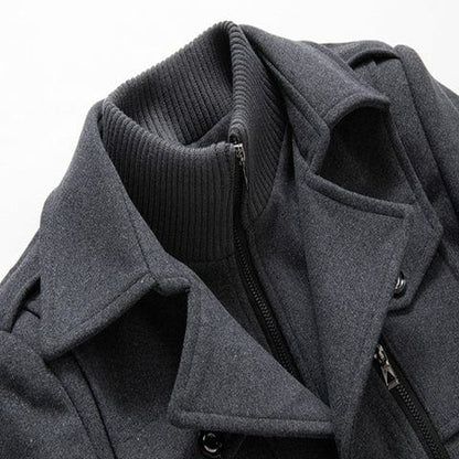 Alastair | Slim-Fit Insulated Winter Jacket with High Collar