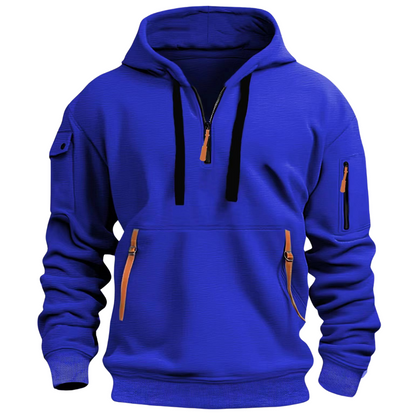 Dominic | Zip-Up Hooded Jacket with Secure Pockets